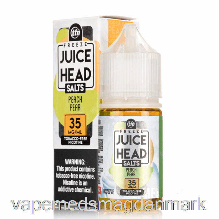 Vape Juice Fryse Fersken Pære - Juice Hovedsalt - 30ml 35mg